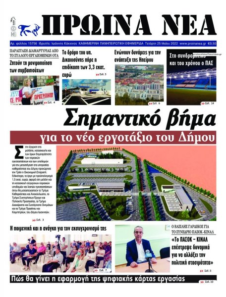Πρωινά Νέα Ιωαννίνων