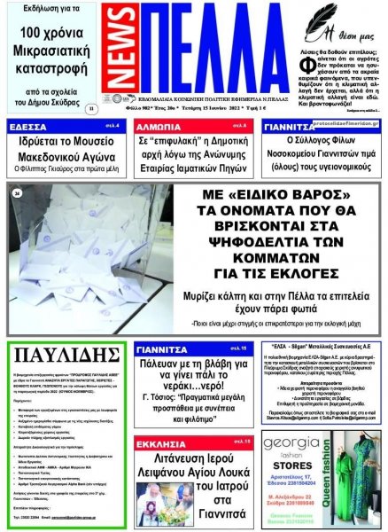 Πέλλα news