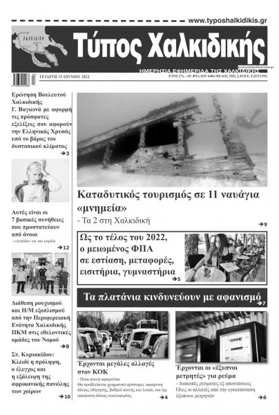 Τύπος Χαλκιδικής
