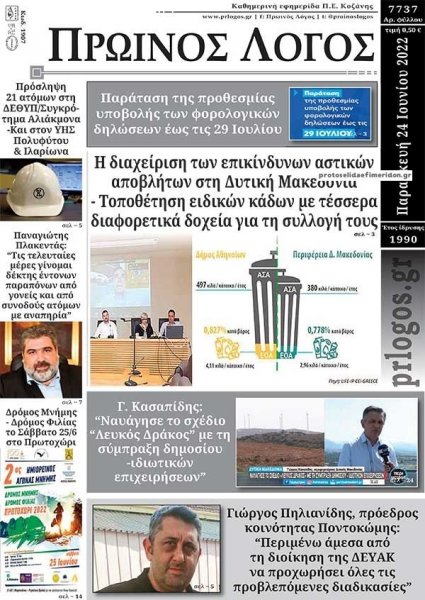Πρωινός λόγος Κοζάνης