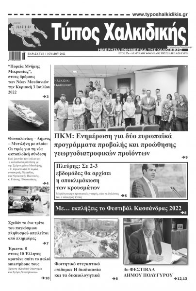 Τύπος Χαλκιδικής