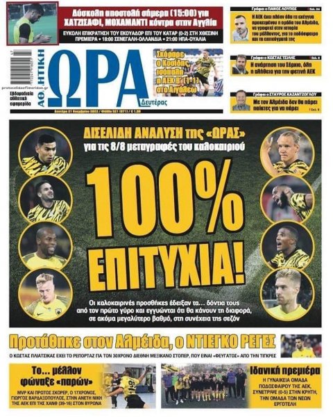 Η ώρα των Σπορ