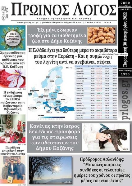 Πρωινός λόγος Κοζάνης