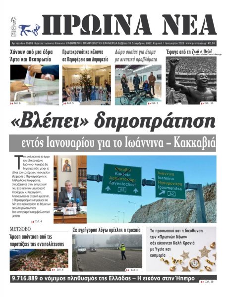 Πρωινά Νέα Ιωαννίνων