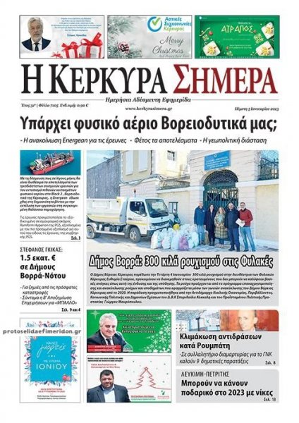 Η Κέρκυρα Σήμερα