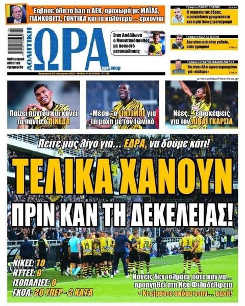 Η ώρα των Σπορ