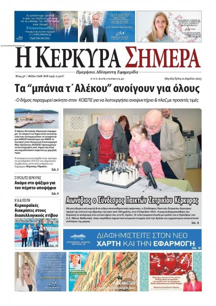 Η Κέρκυρα Σήμερα