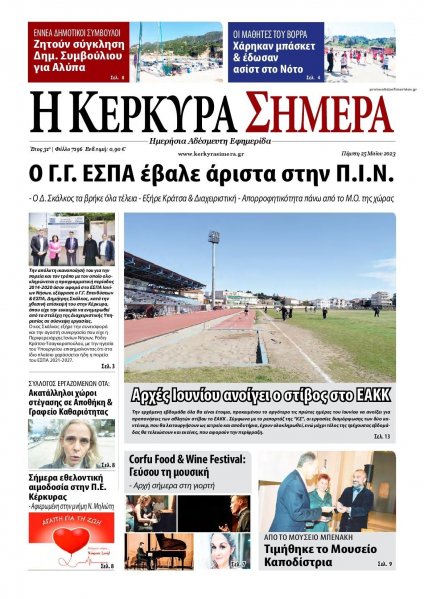 Η Κέρκυρα Σήμερα