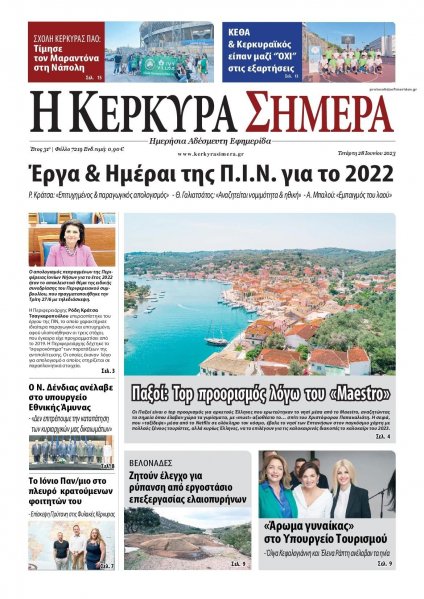 Η Κέρκυρα Σήμερα