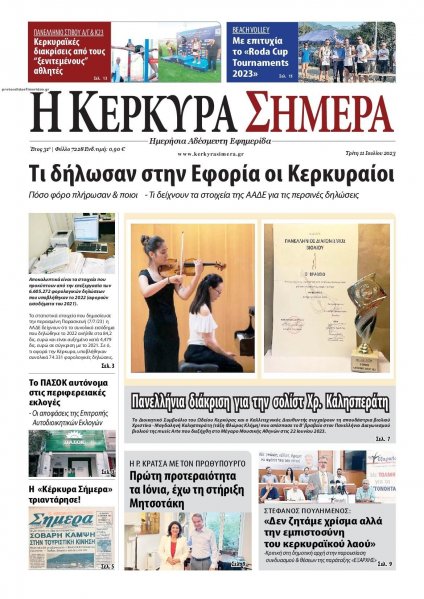 Η Κέρκυρα Σήμερα