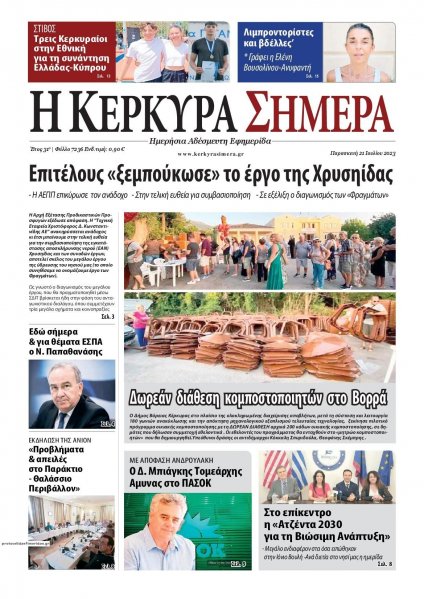Η Κέρκυρα Σήμερα