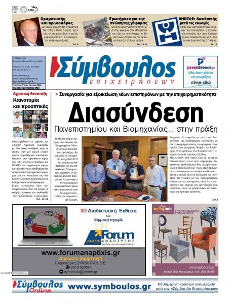 Σύμβουλος Επιχειρήσεων