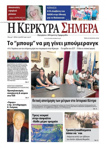 Η Κέρκυρα Σήμερα