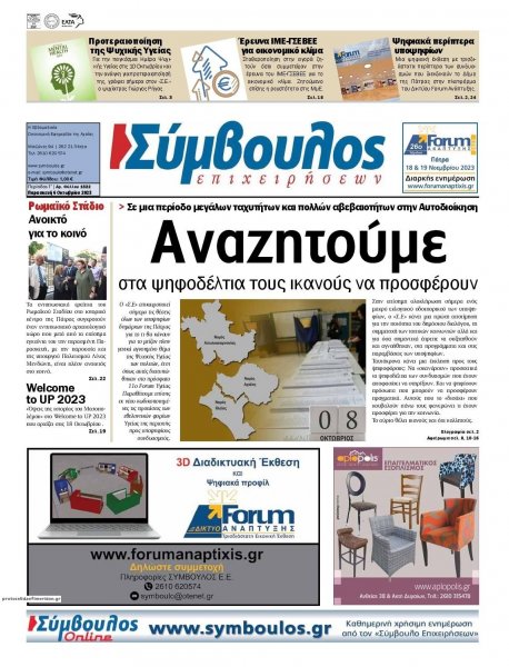 Σύμβουλος Επιχειρήσεων