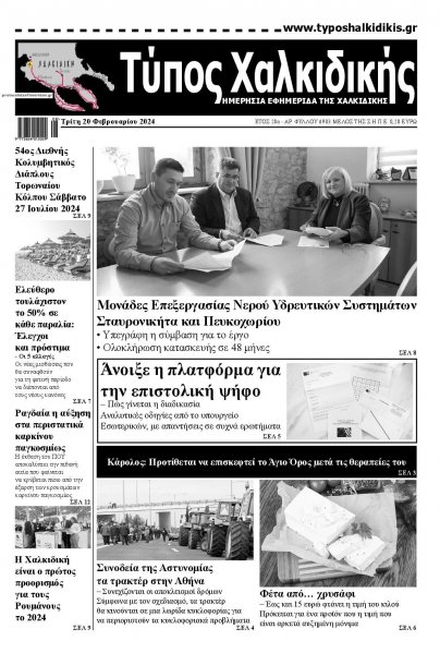 Τύπος Χαλκιδικής