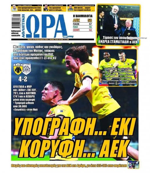 Η ώρα των Σπορ