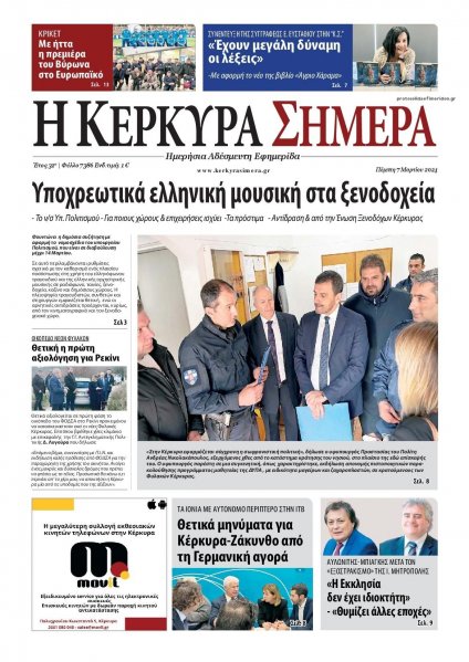 Η Κέρκυρα Σήμερα