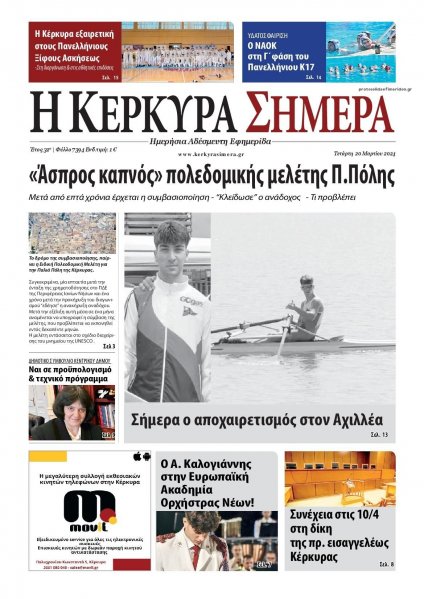 Η Κέρκυρα Σήμερα