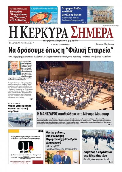 Η Κέρκυρα Σήμερα