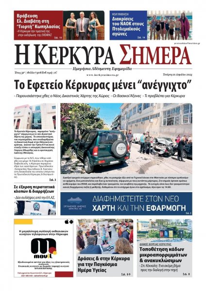 Η Κέρκυρα Σήμερα