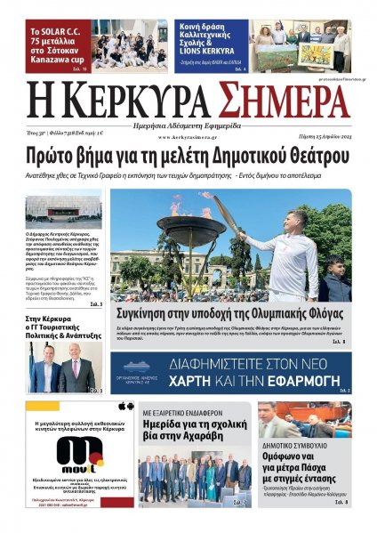 Η Κέρκυρα Σήμερα