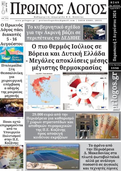 Πρωινός λόγος Κοζάνης