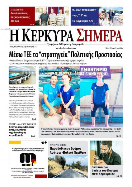 Η Κέρκυρα Σήμερα
