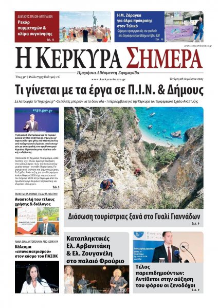Η Κέρκυρα Σήμερα