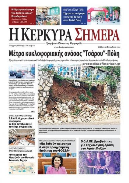 Η Κέρκυρα Σήμερα