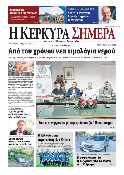 Η Κέρκυρα Σήμερα