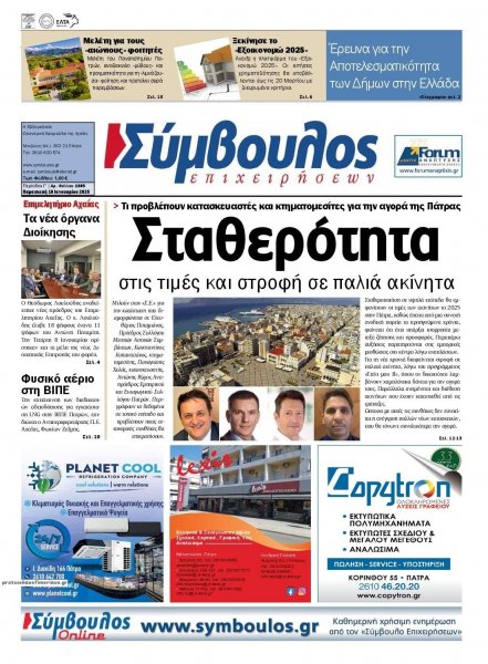 Σύμβουλος Επιχειρήσεων