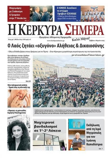 Η Κέρκυρα Σήμερα