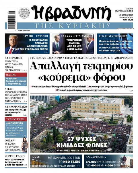 Βραδυνή Κ.