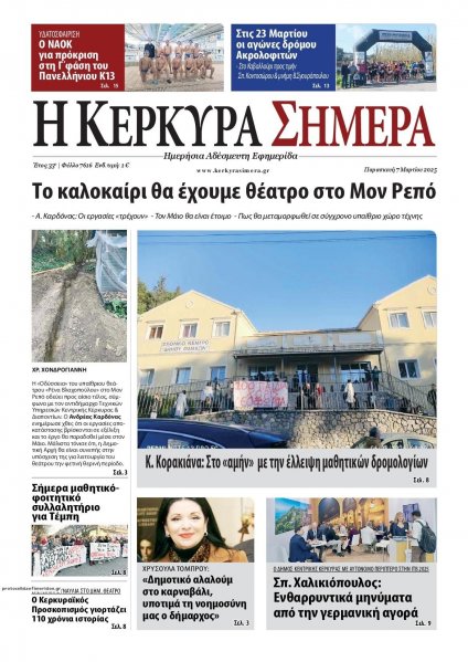 Η Κέρκυρα Σήμερα