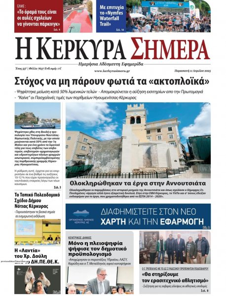 Η Κέρκυρα Σήμερα
