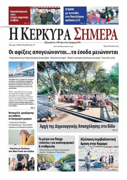 Η Κέρκυρα Σήμερα
