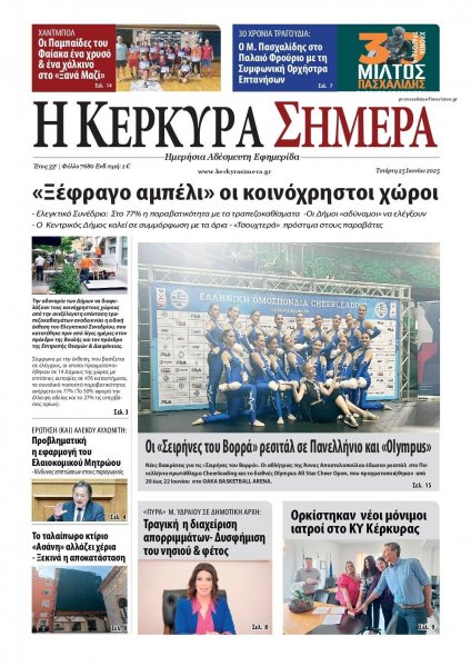 Η Κέρκυρα Σήμερα