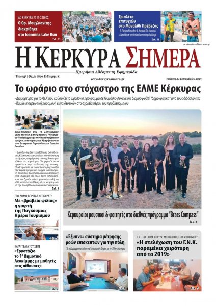 Η Κέρκυρα Σήμερα