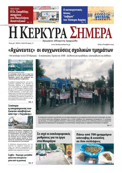 Η Κέρκυρα Σήμερα