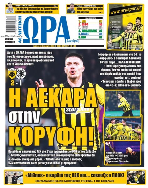 Η ώρα των Σπορ