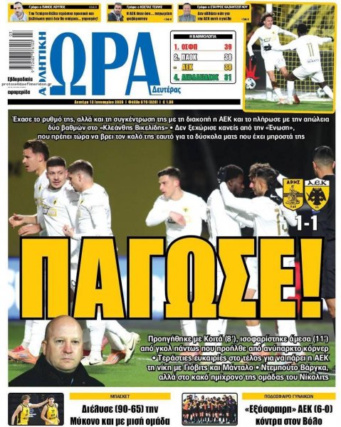 Η ώρα των Σπορ