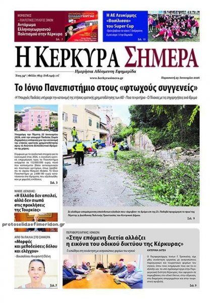 Η Κέρκυρα Σήμερα