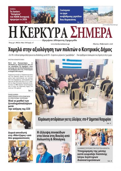 Η Κέρκυρα Σήμερα