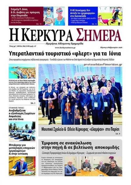 Η Κέρκυρα Σήμερα