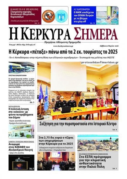 Η Κέρκυρα Σήμερα