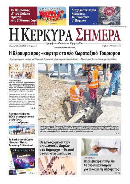 Η Κέρκυρα Σήμερα