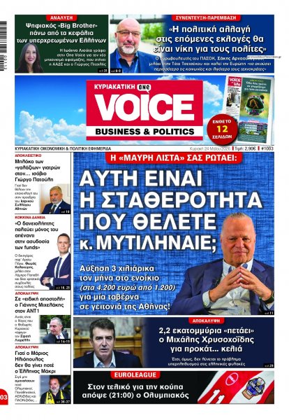 Finance and Markets Voice