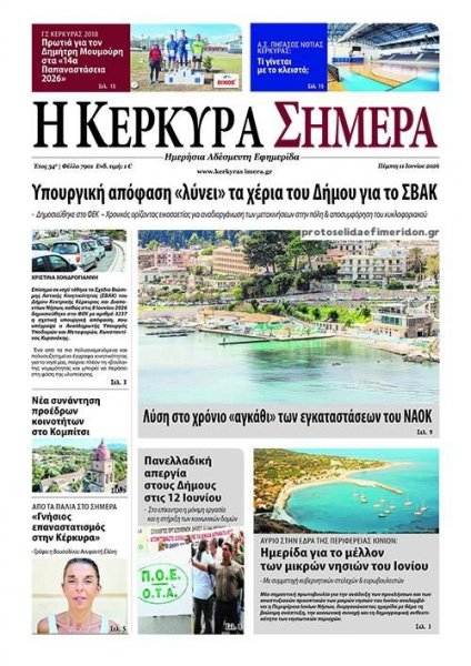 Η Κέρκυρα Σήμερα