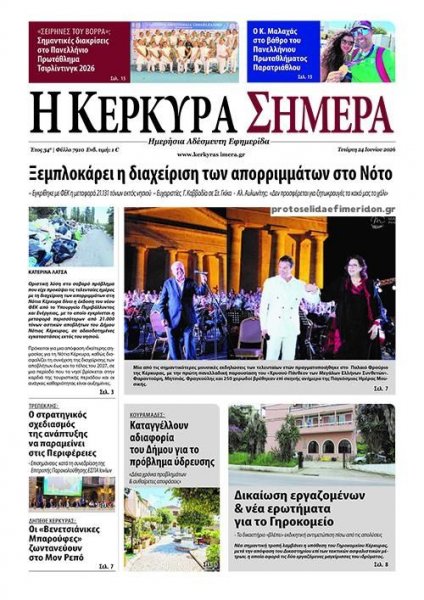 Η Κέρκυρα Σήμερα
