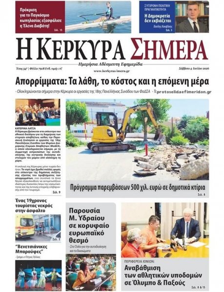 Η Κέρκυρα Σήμερα